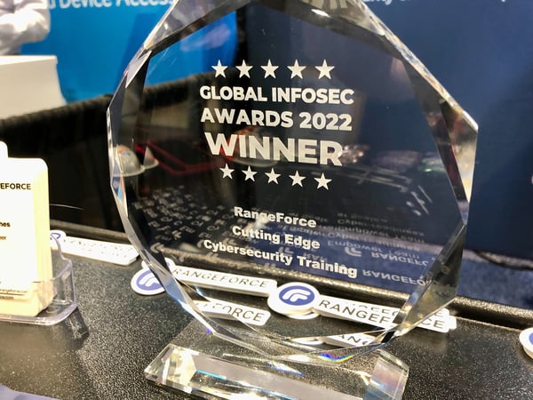 Global Infosec Awards trophy