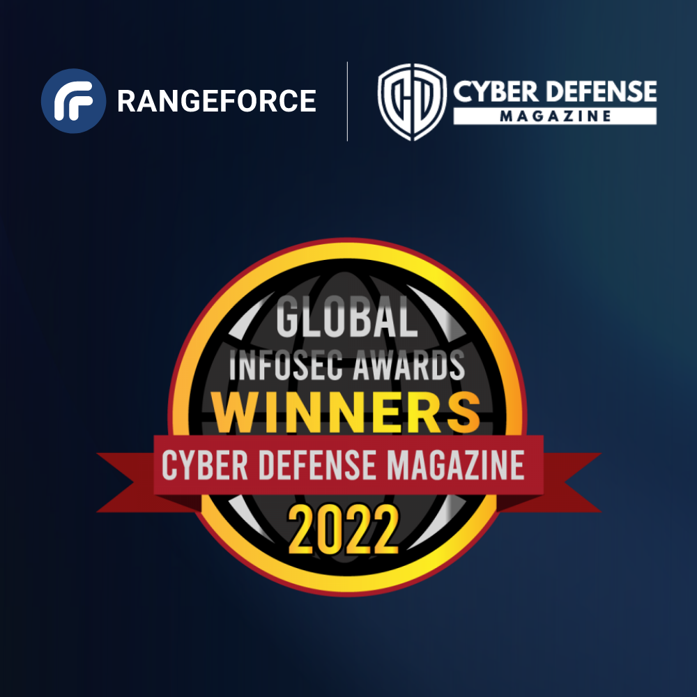 RangeForce Named “Cutting-Edge Cybersecurity Training Platform”