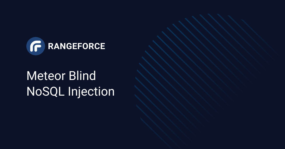 Meteor Blind NoSQL Injection