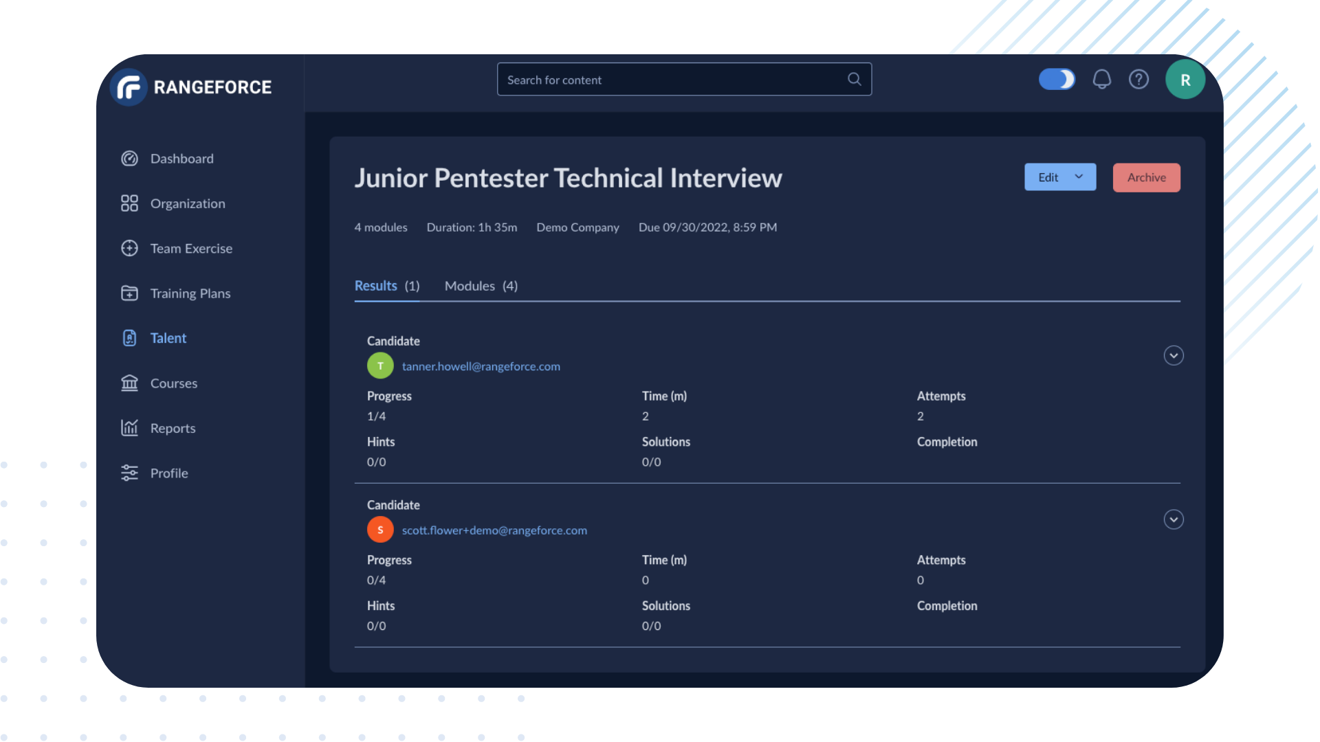 Dashboard _Talent SOC Level 1. v2